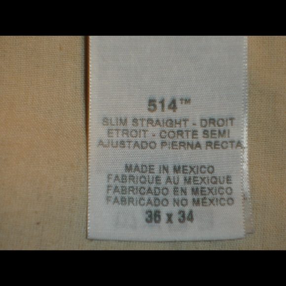 Levi’s 514 Slim Fit Jeans - Picture 4 of 4